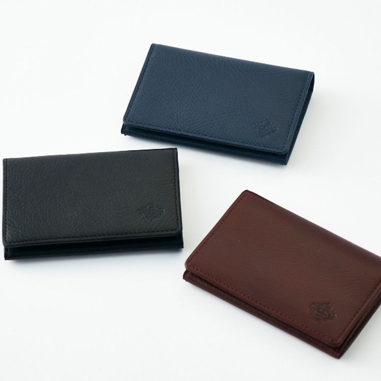 Orobianco オロビアンコ　レザー名刺入れ Orobianco（オロビアンコ） 名刺入れ 本革 メンズ ポインテッド ORS