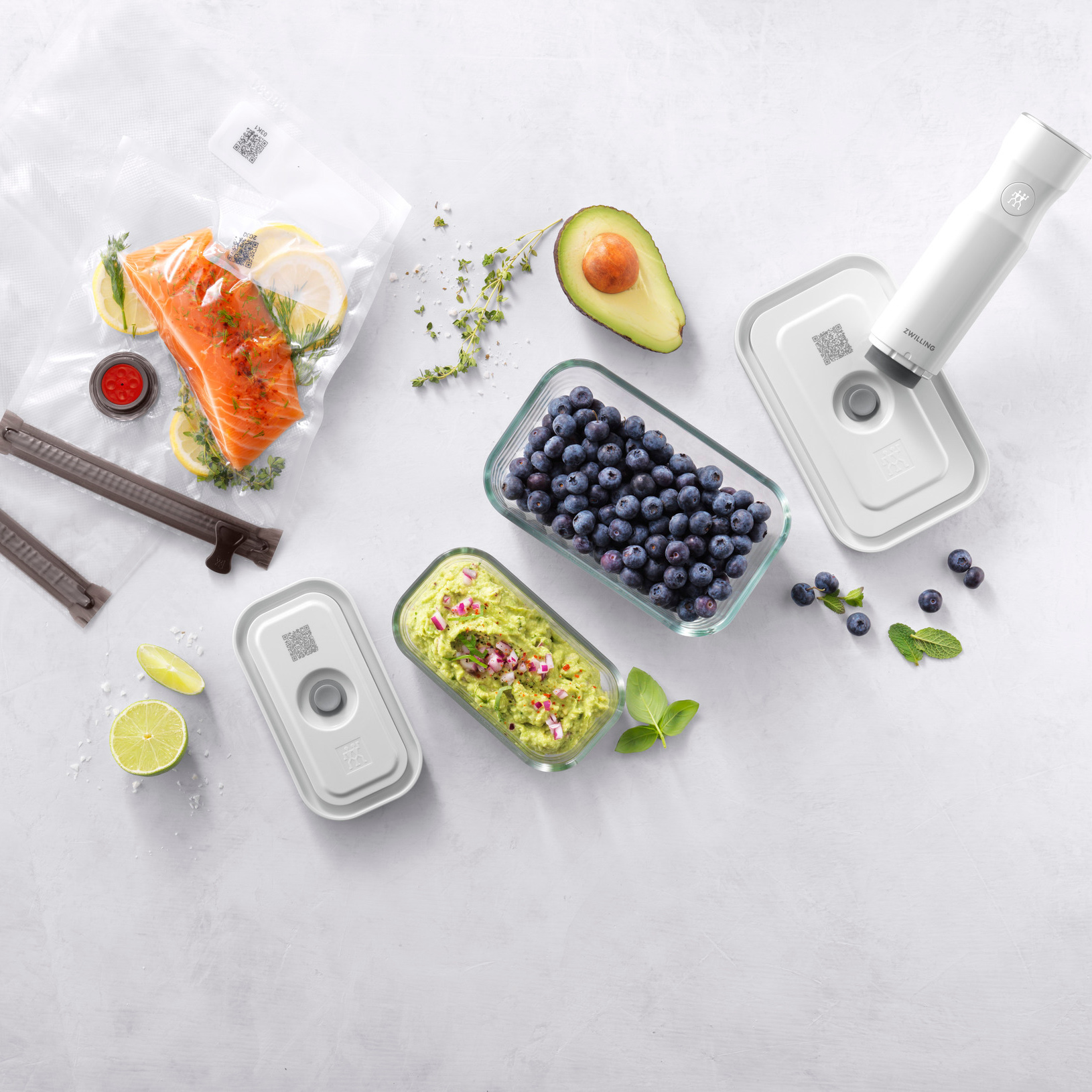 フレッシュ&セーブ 真空パック機 スターター7点セット ガラスコンテナ