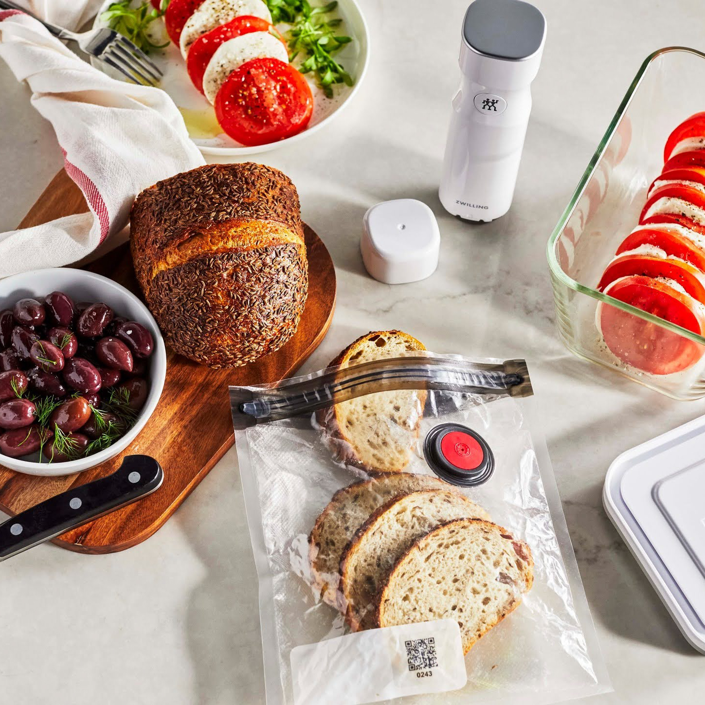 フレッシュ&セーブ 真空パック機 スターター7点セット ガラスコンテナ