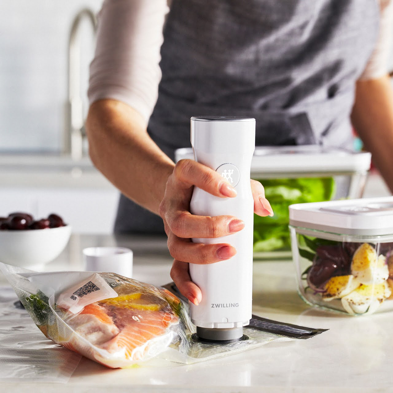 フレッシュ&セーブ 真空パック機 スターター7点セット ガラスコンテナ