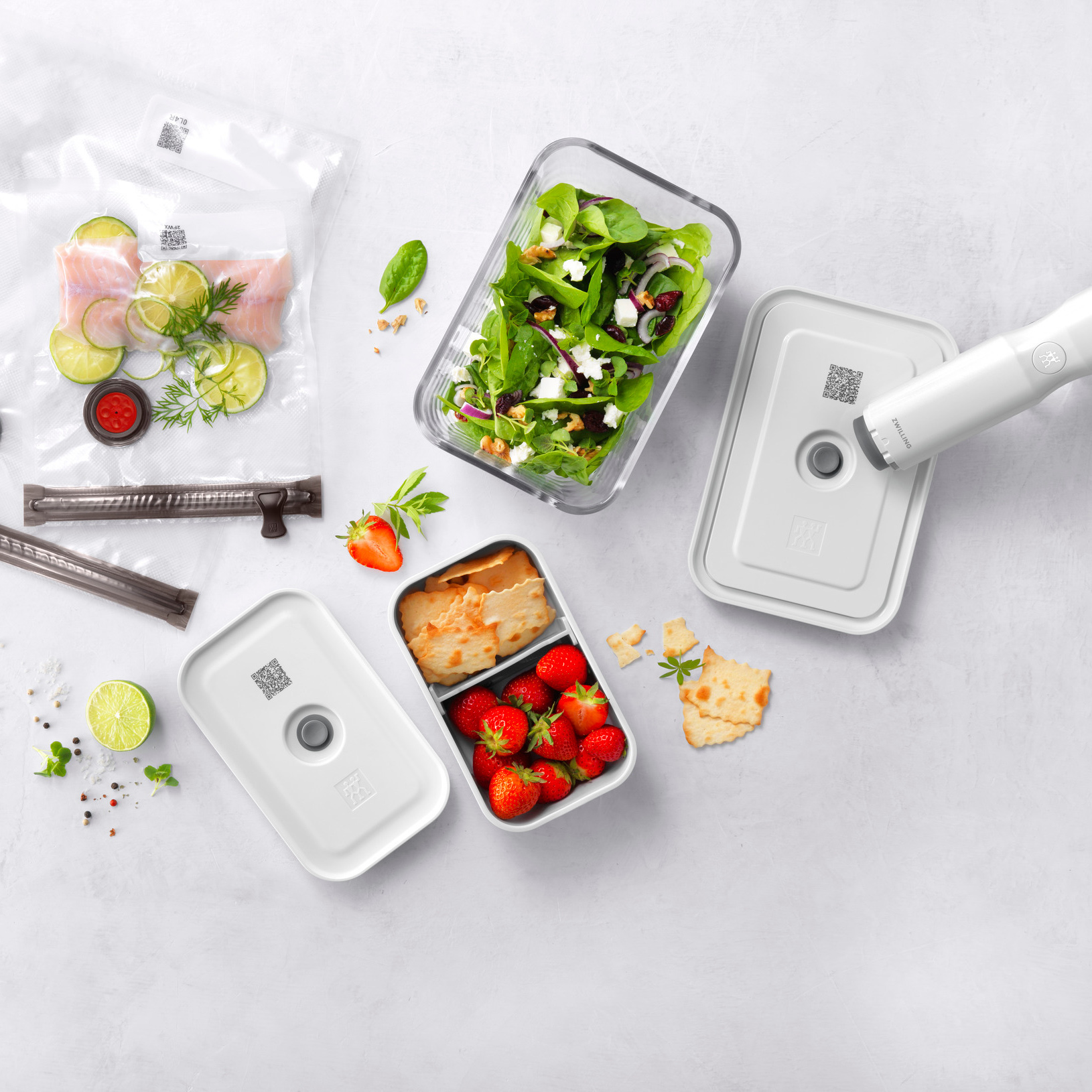 フレッシュ&セーブ 真空パック機 スターター7点セット ガラスコンテナ