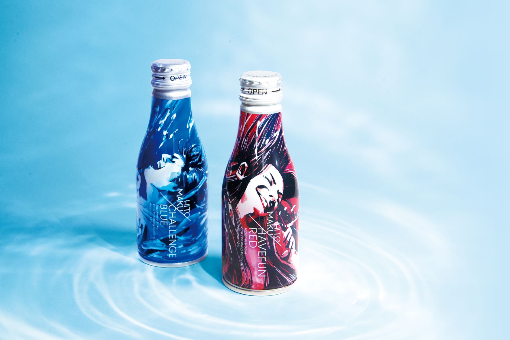 CHALLENGE BLUE8缶 ＆ HAVEFUN RED8缶　アートBOX入りセット