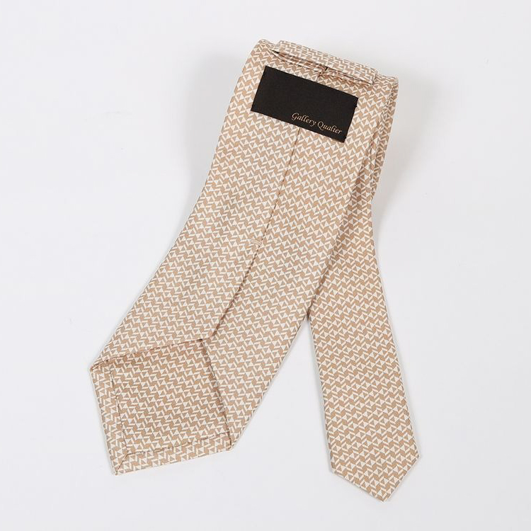 イタリア生地 日本製 ネクタイ マイクロジオメトリック柄 GRA21AW1