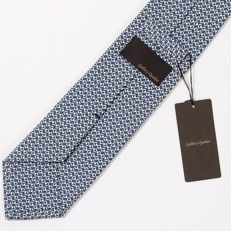 イタリア生地 日本製 ネクタイ マイクロジオメトリック柄 GRA21AW1
