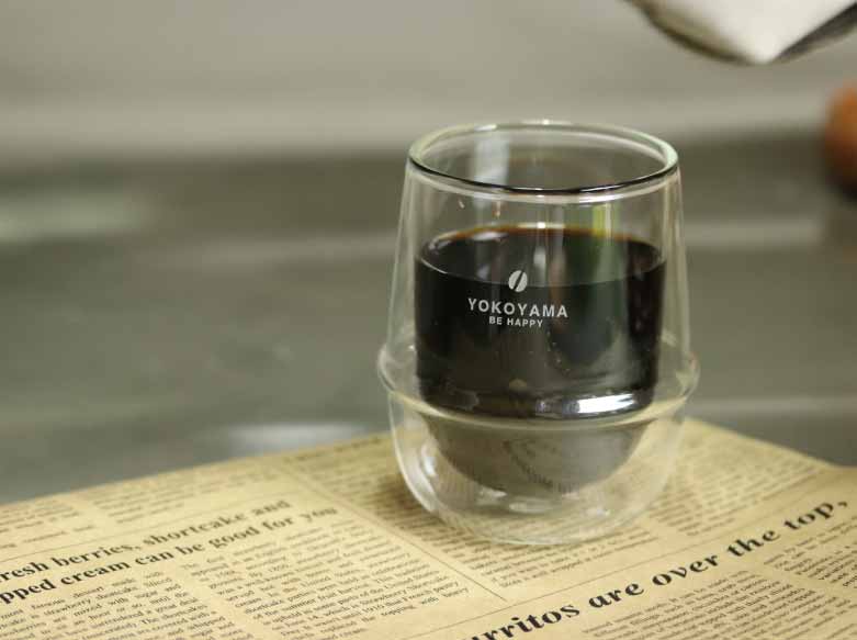 Wコーヒーグラス