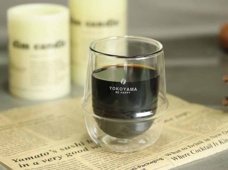 Wコーヒーグラス