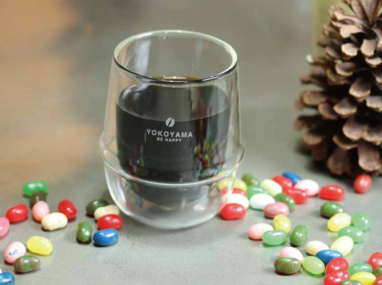 Wコーヒーグラス