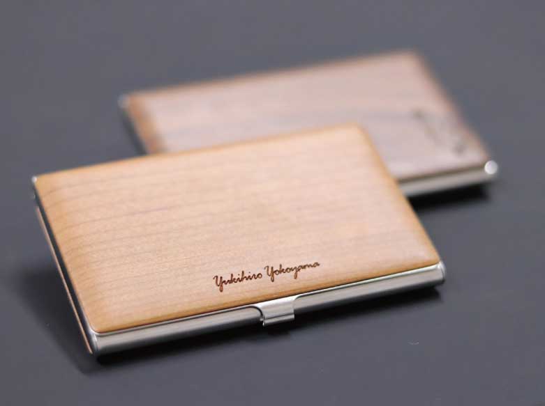 ウッドカードケース