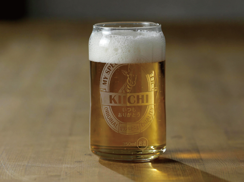 缶ビール!?なビアグラス~キ〇ン風~