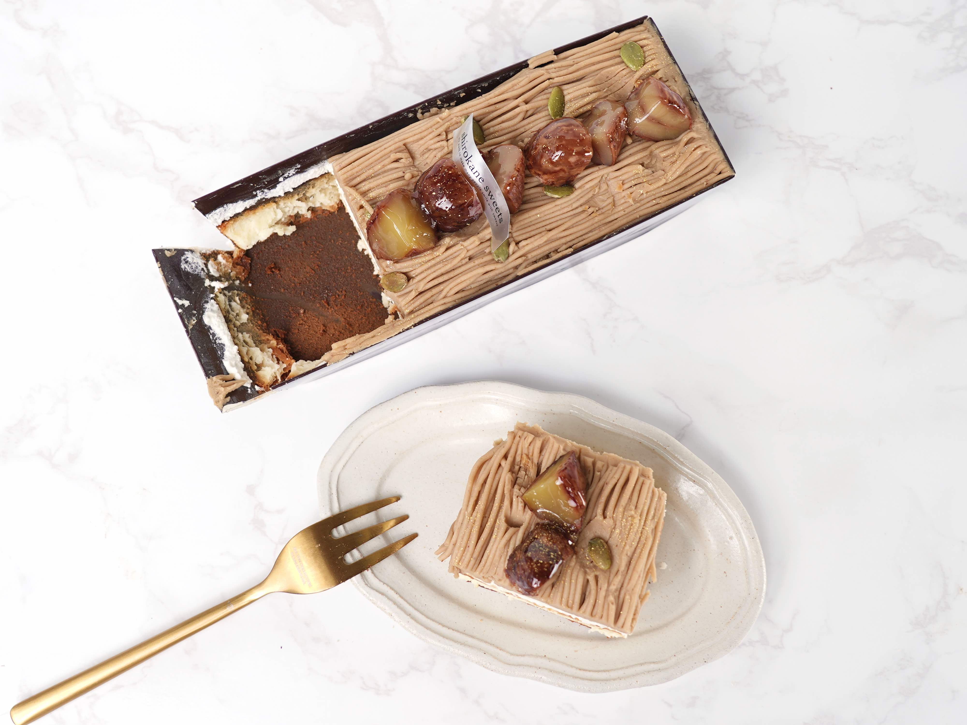 shirokane sweets TOKYO　和栗のチーズケーキモンブラン（和栗渋皮煮）