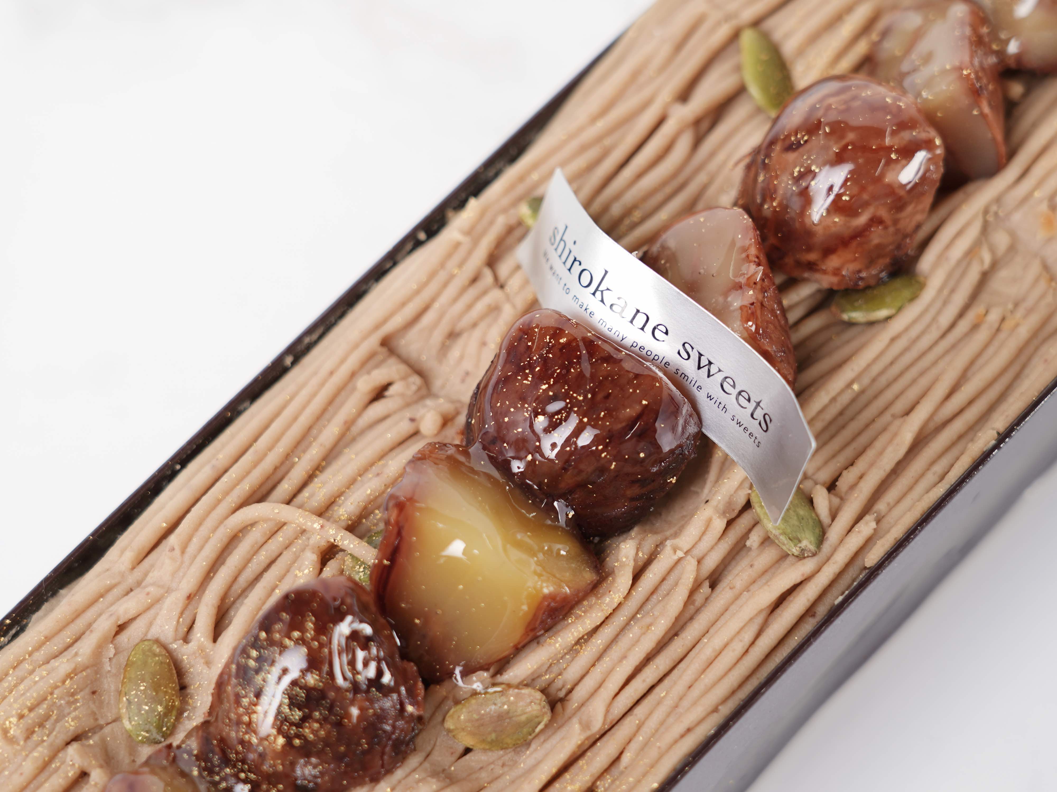 shirokane sweets TOKYO　和栗のチーズケーキモンブラン（和栗渋皮煮）