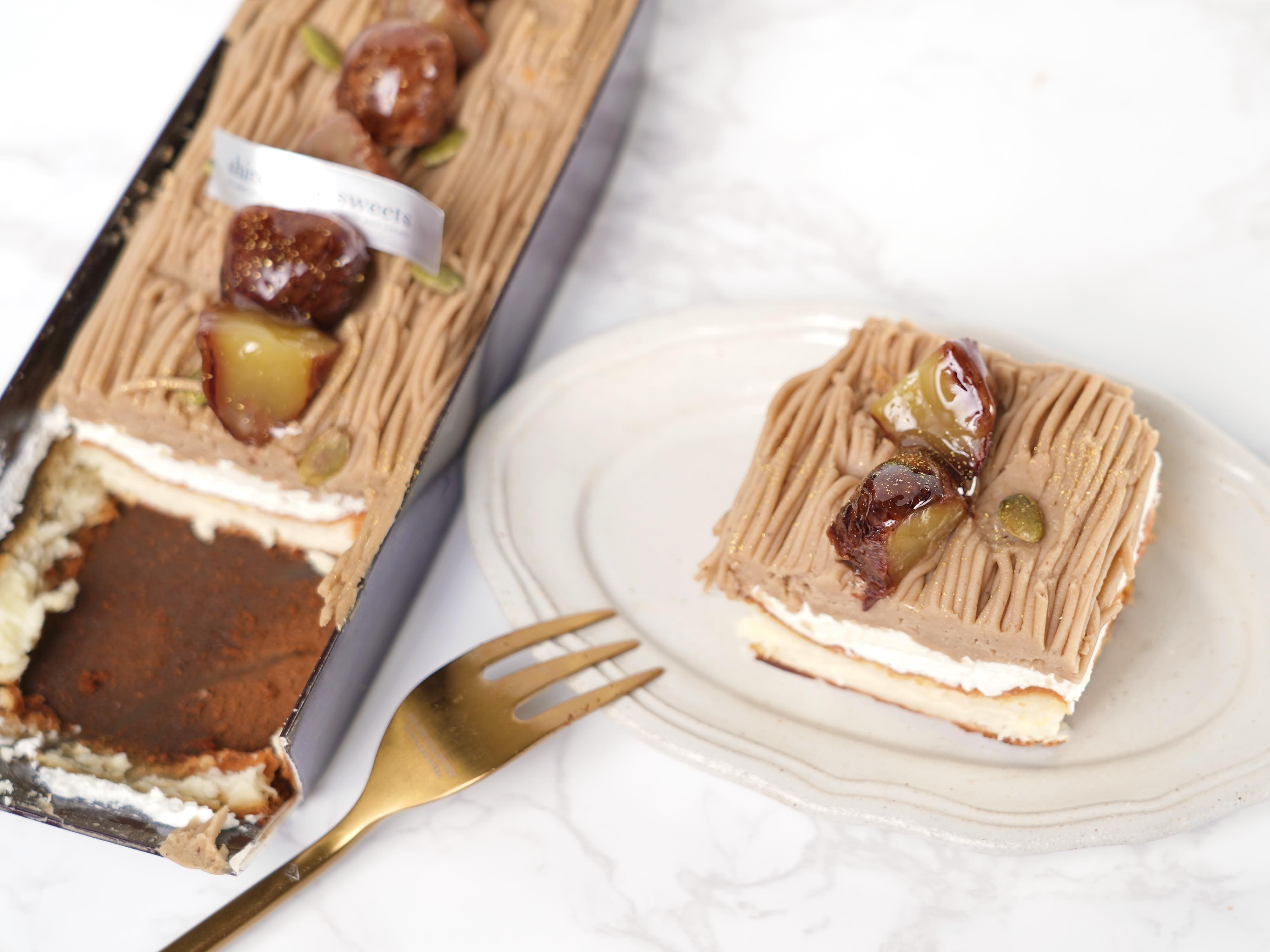 shirokane sweets TOKYO　和栗のチーズケーキモンブラン（和栗渋皮煮）