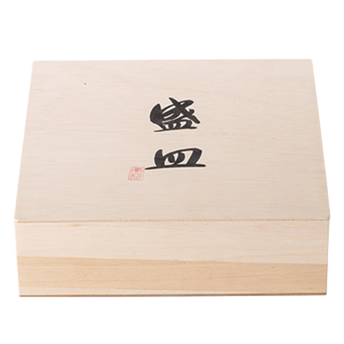 花白磁 盛皿 (木箱入)
