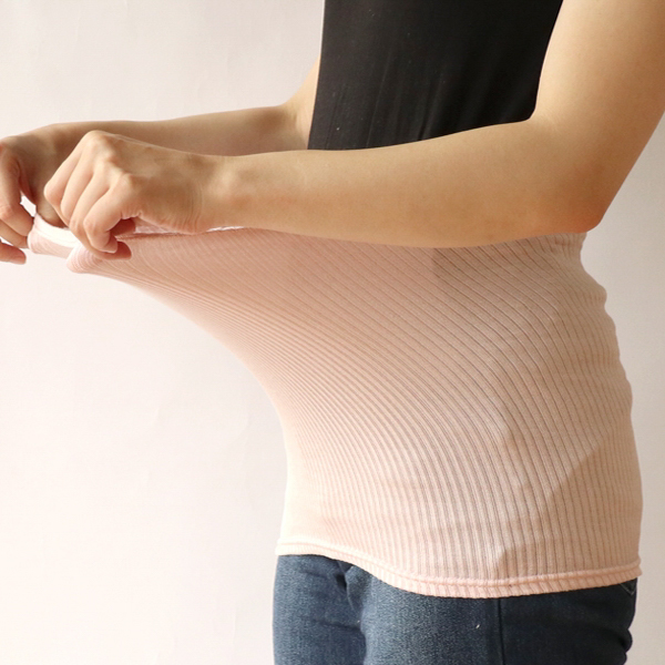 シルクリブ腹巻