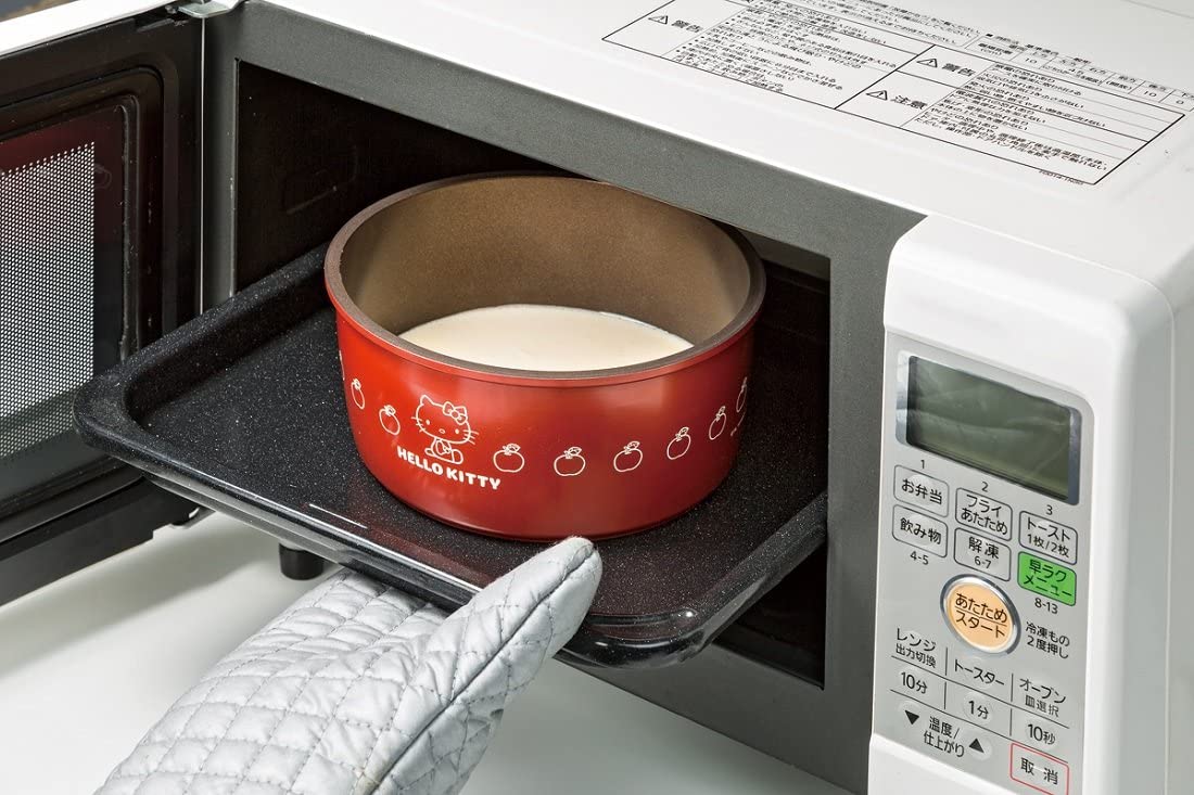 取っ手が外れる鍋＆フライパン２点セット（ハローキティ）