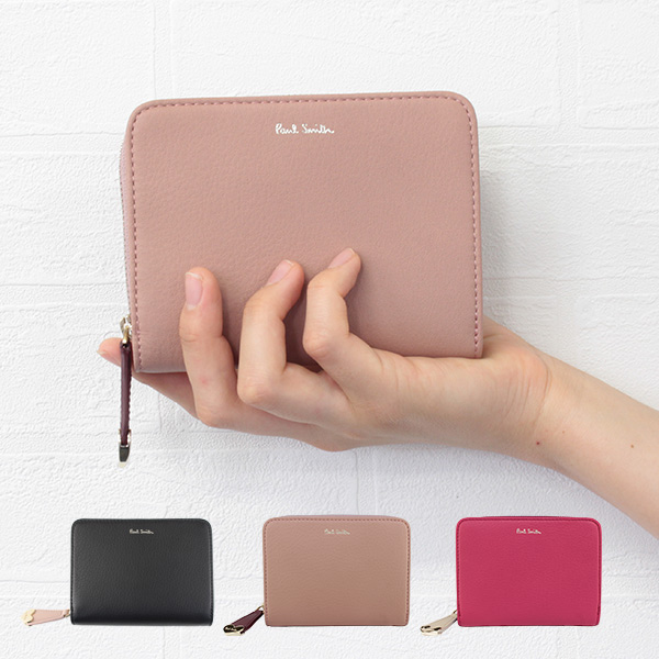 財布 レディース 二つ折り財布 ラウンドファスナー ハートプル 863578 PWU914 pauls569