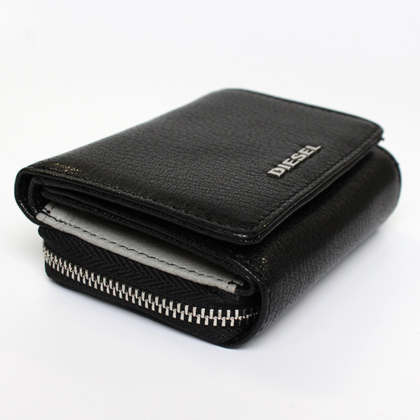 DIESEL 黒 三つ折り財布 楽天市場】【送料無料】DIESEL 財布 ディーゼル 三つ折り財布