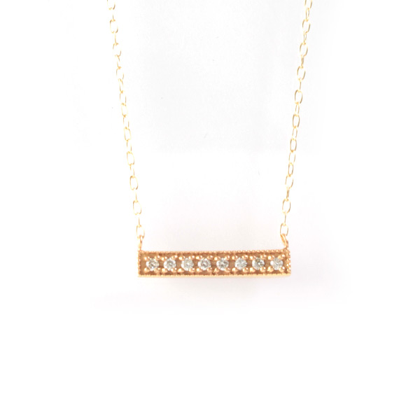 glow ネックレス レディース アクセサリー ペンダント ティナライン キュービックジルコニア glow027