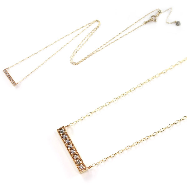 glow ネックレス レディース アクセサリー ペンダント ティナライン キュービックジルコニア glow027