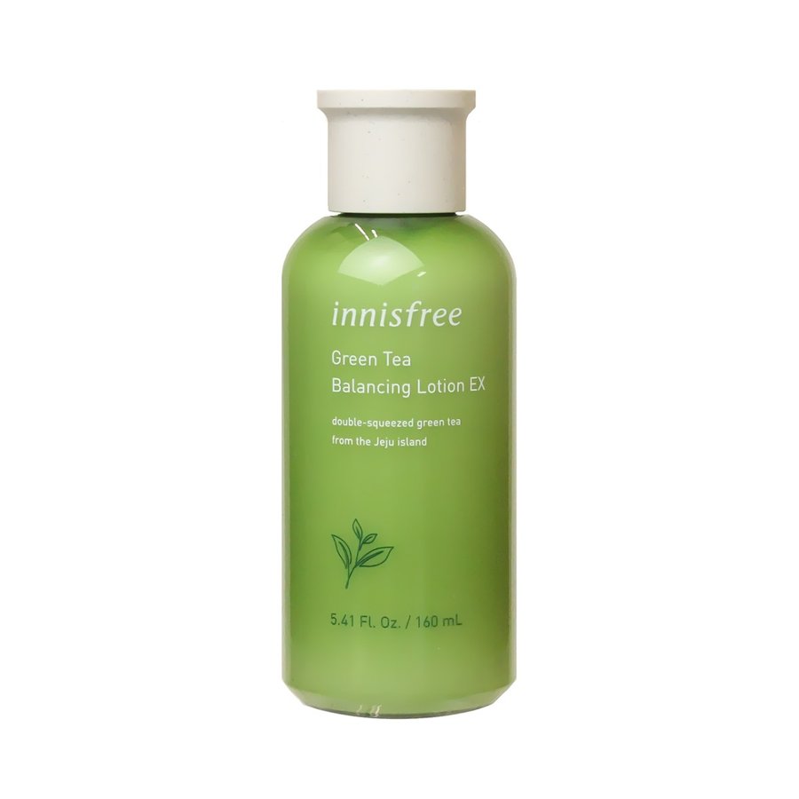 innisfree イニスフリー グリーンティーバランシングローション　乳液 試してみたグリーンティー バランシングローション innisfreeの効果