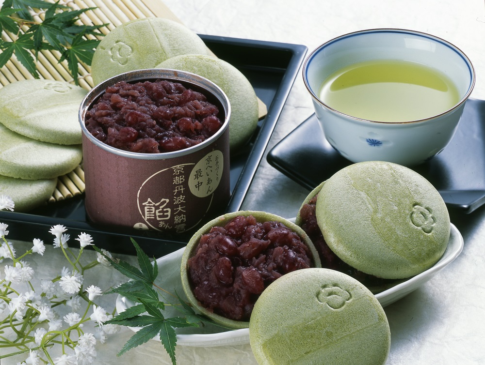 お手作り最中セット【抹茶皮・丹波大納言餡】 もなか お菓子 ギフト 和菓子 誕生日 スイーツ バレンタイン ホワイトデー