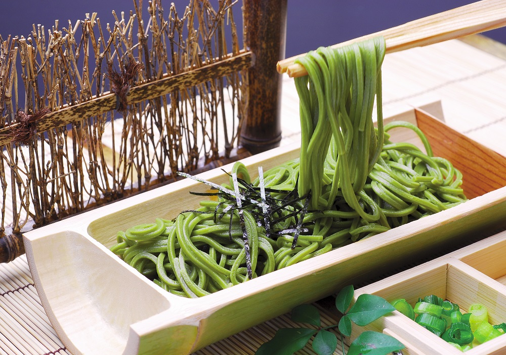 宇治抹茶・ほうじ茶そば【6食セット・つゆ付】 国産 ギフト 誕生日 引越しそば 蕎麦 内祝 御中元 お中元