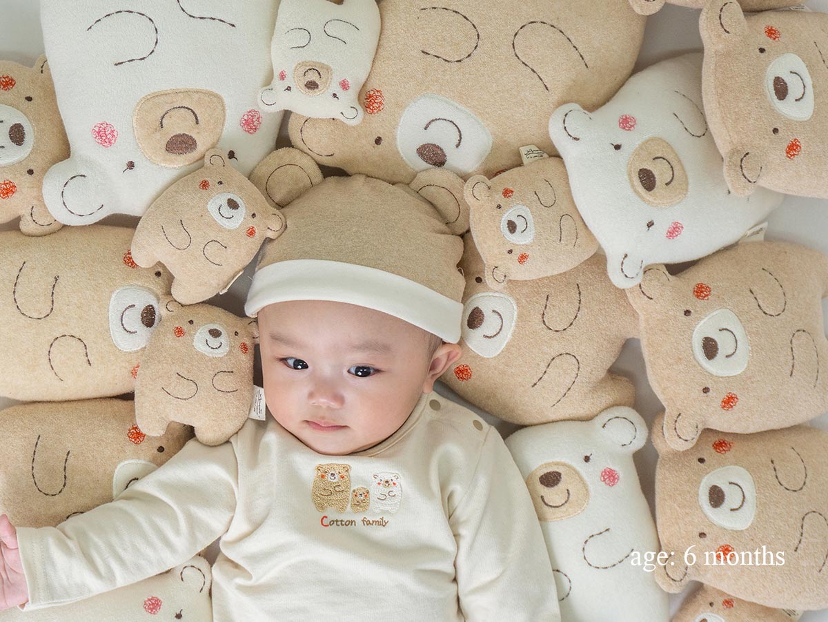 ＜オーガニック＞くまのだっこラトルとスタイ