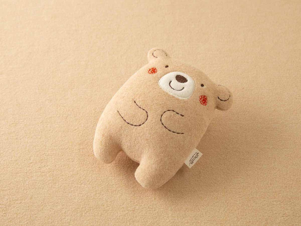 ＜オーガニック＞くまのだっこラトルとスタイ