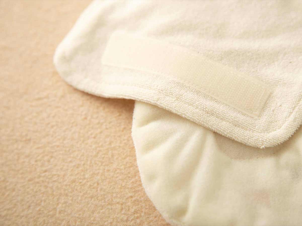 ＜オーガニック＞くまのはらまきとにぎにぎ(ベージュ・ホワイト)