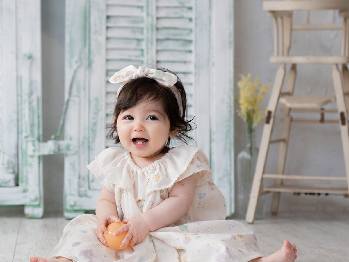 ＜オーガニック＞チェンジヘアバンド＆ネコのにぎにぎ