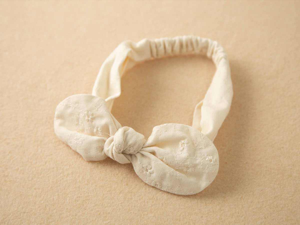 ＜オーガニック＞チェンジヘアバンド＆ネコのにぎにぎ