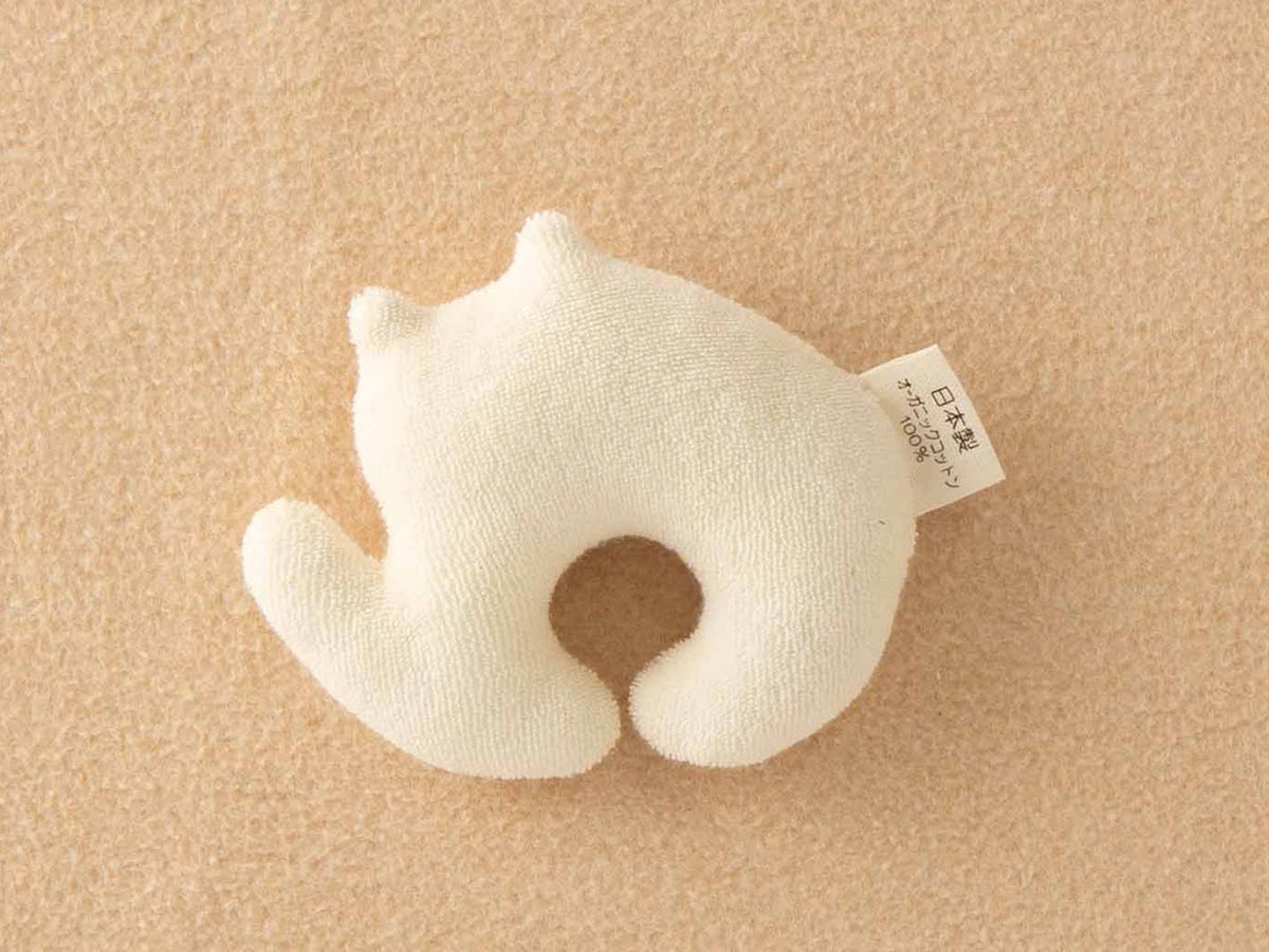 ＜オーガニック＞チェンジヘアバンド＆ネコのにぎにぎ