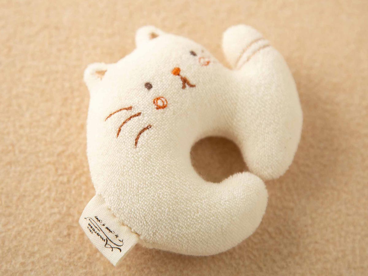 ＜オーガニック＞チェンジヘアバンド＆ネコのにぎにぎ