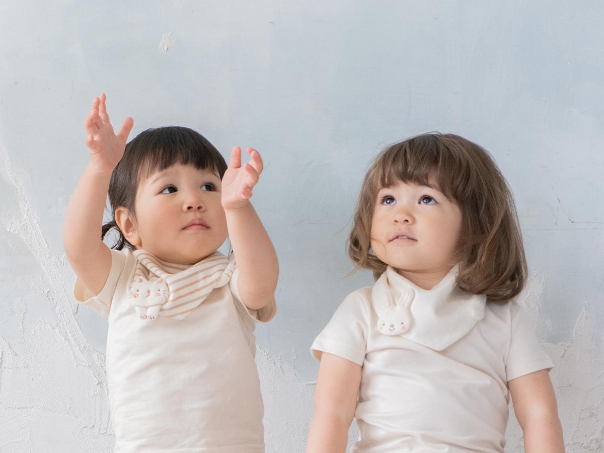 ＜オーガニック＞ネコの三角スタイとにぎにぎ