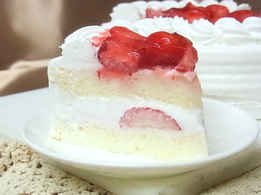 卵アレルギーのバースデーケーキ 4号/5号