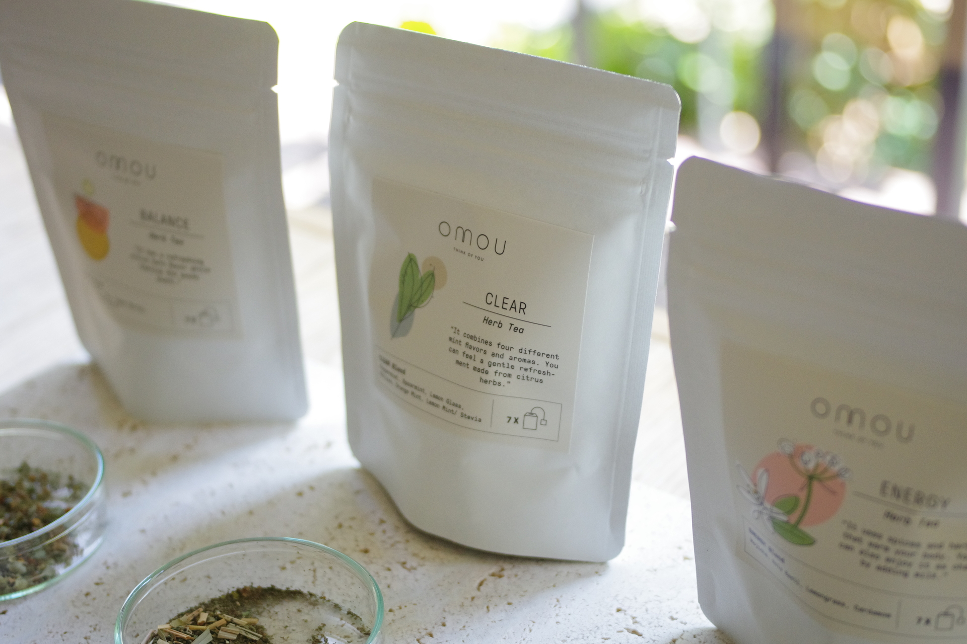 バスソルト＆ハーブティーセット 全3種