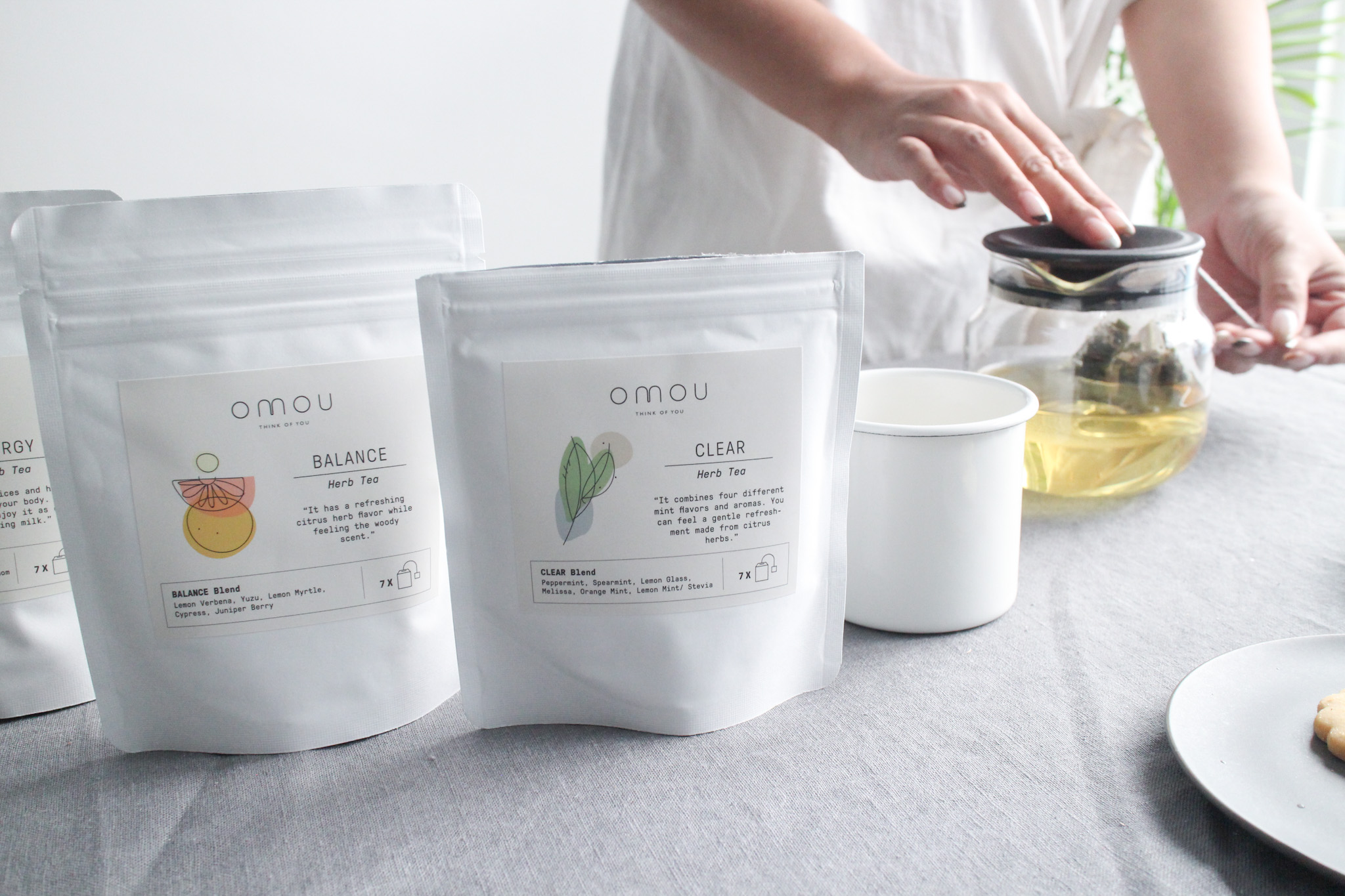 バスソルト＆ハーブティーセット 全3種