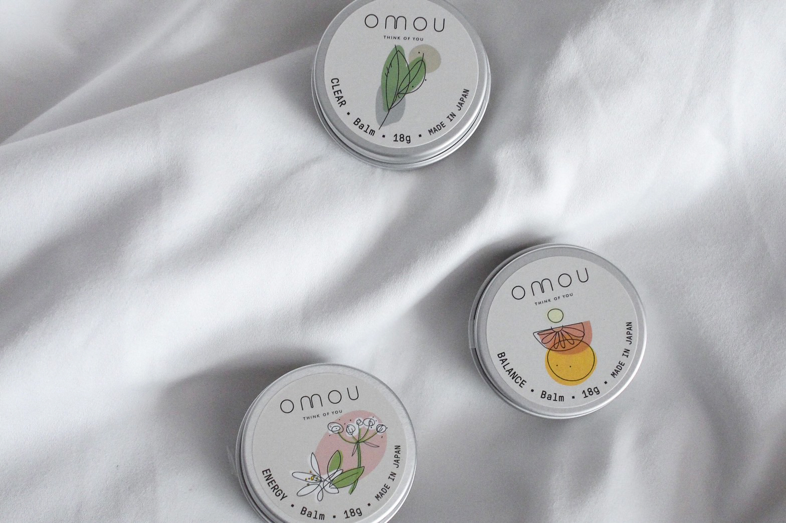 バーム＆ロールオンアロマURUOIセット 全3種