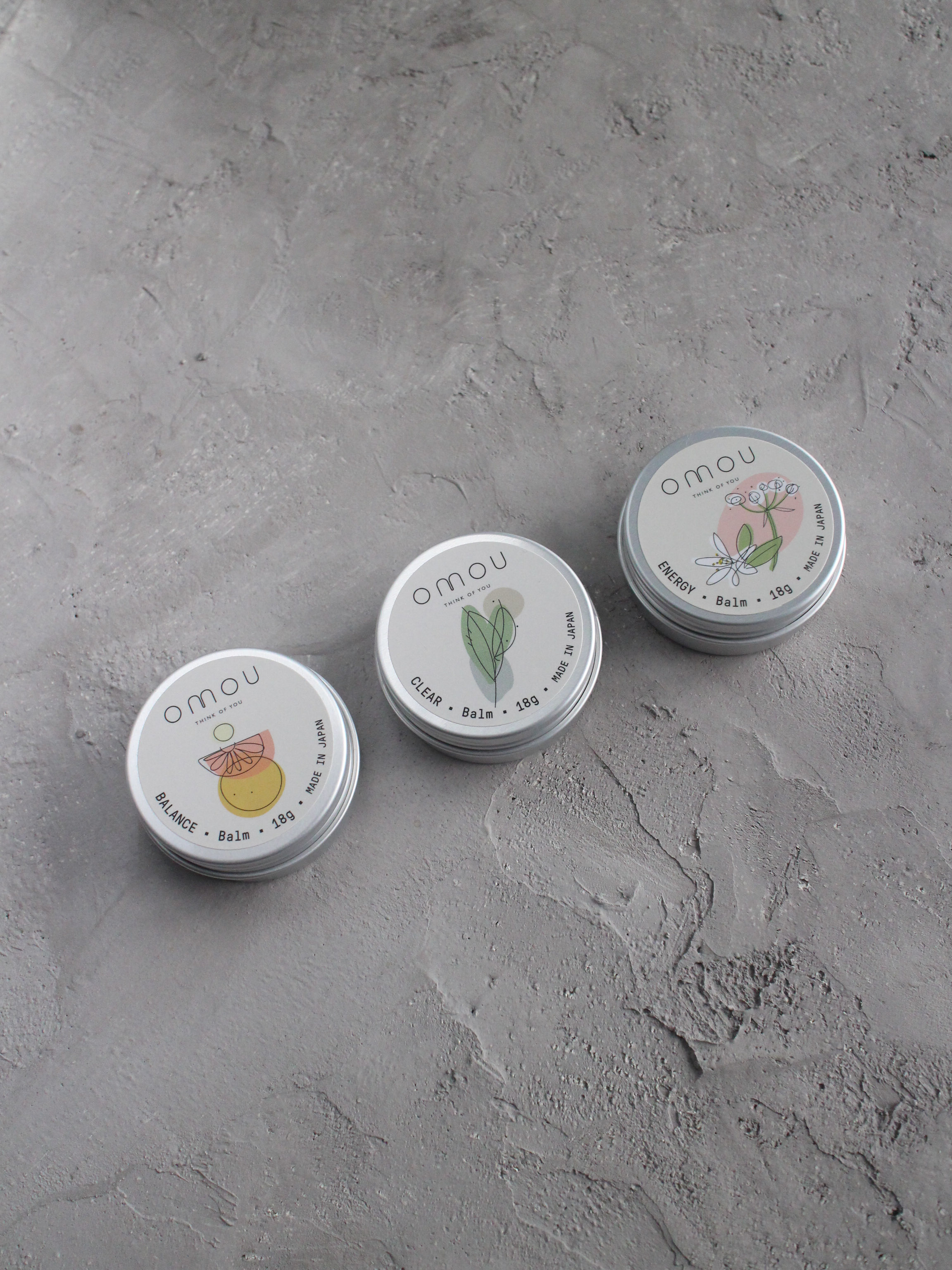 バーム＆ロールオンアロマURUOIセット 全3種