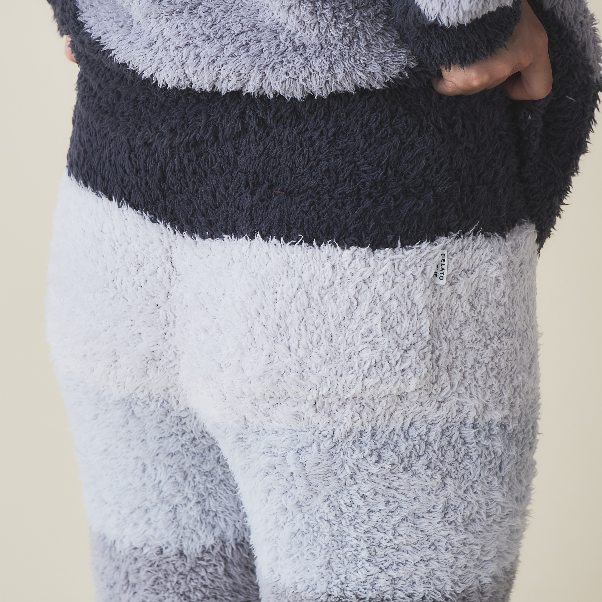 【WOMEN】リサイクルジェラート4BD プルオーバー&ロングパンツセット