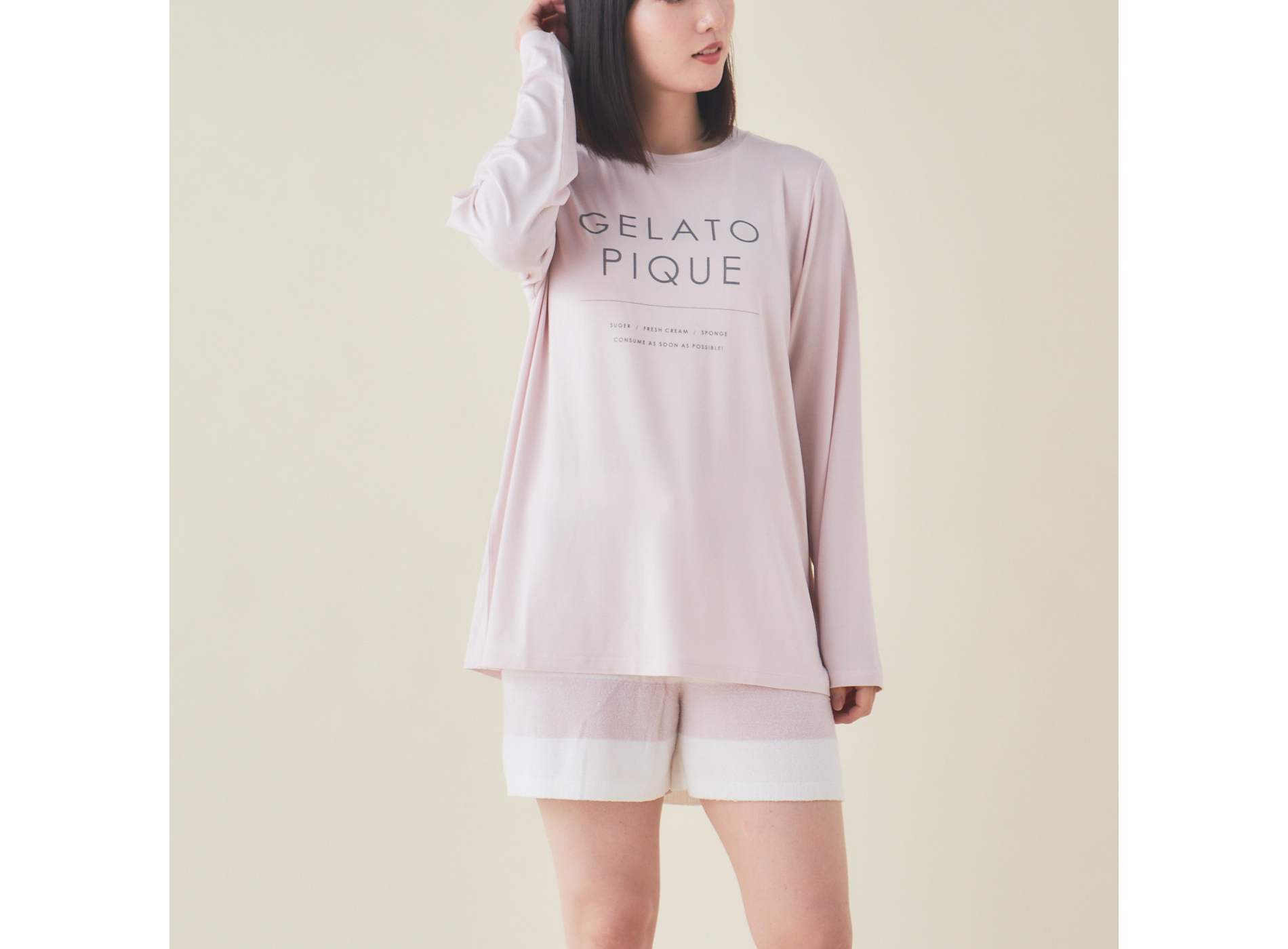 【WOMEN】プルオーバー&選べるショートパンツセット