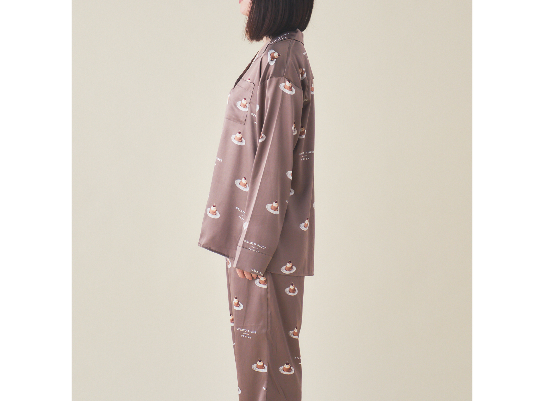 【WOMEN】【PARIYA】ケーキ柄　上下セット