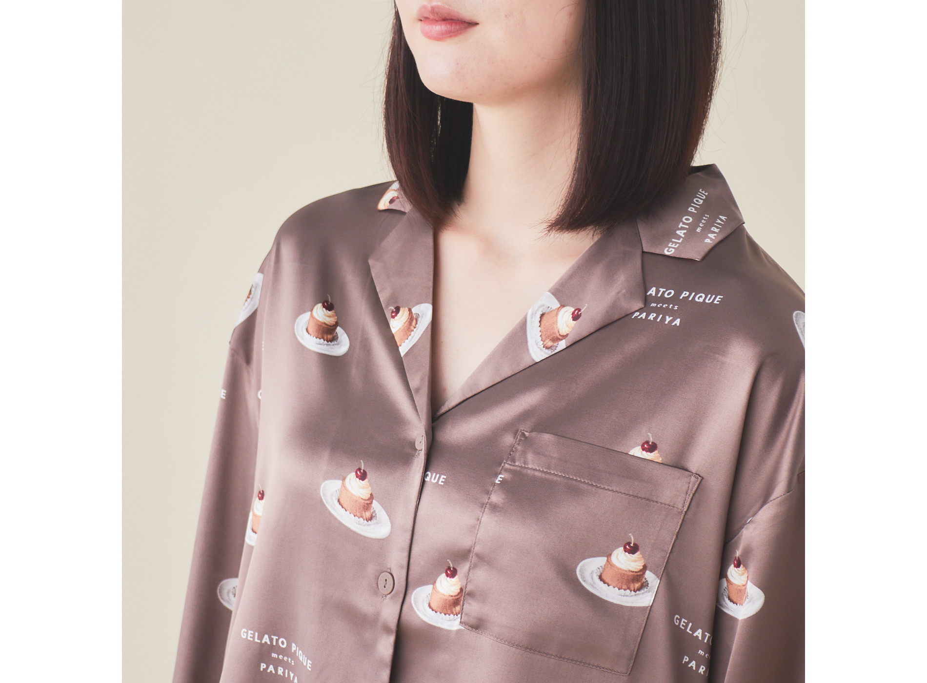 【WOMEN】【PARIYA】ケーキ柄　上下セット