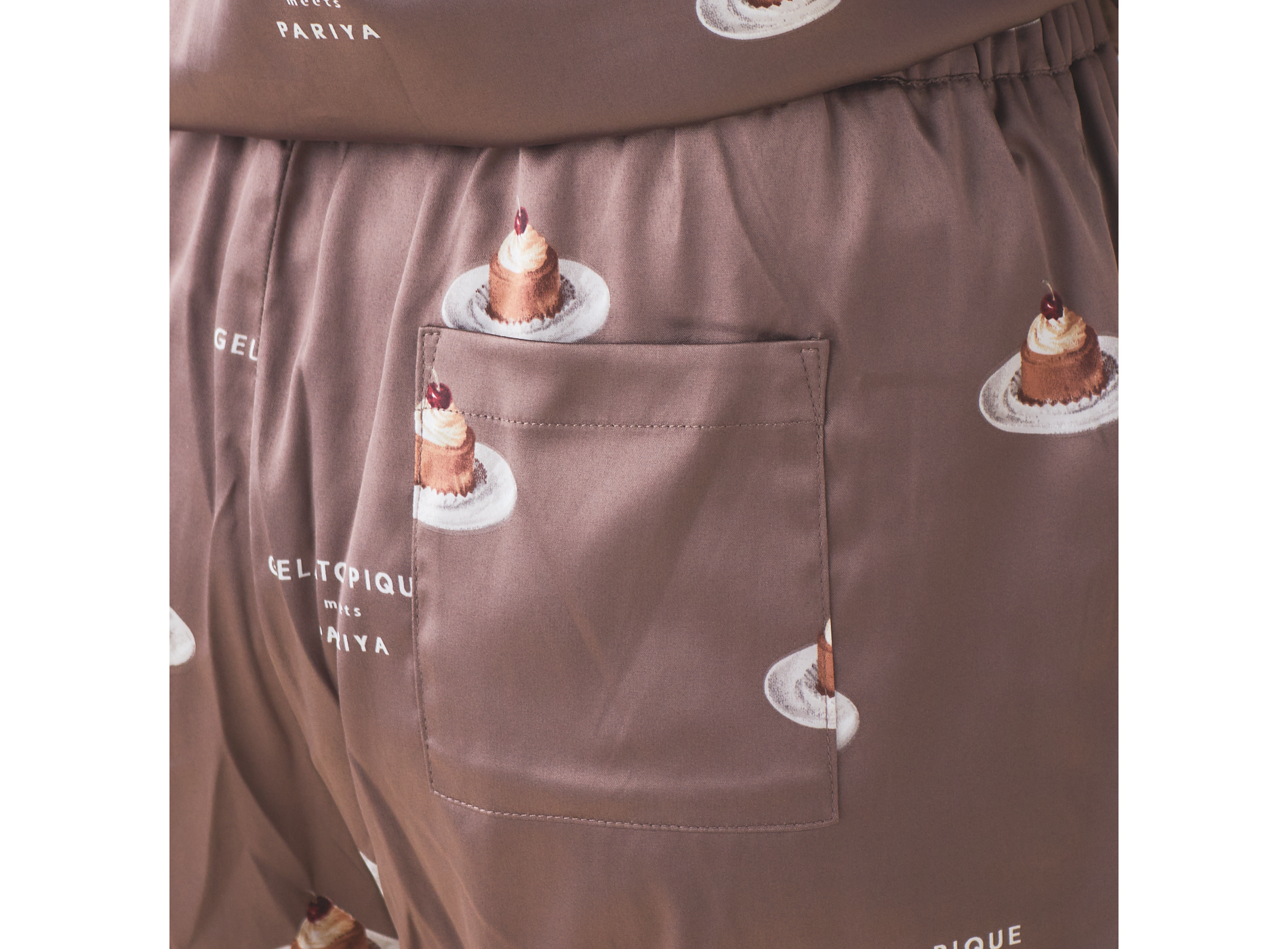 【WOMEN】【PARIYA】ケーキ柄　上下セット