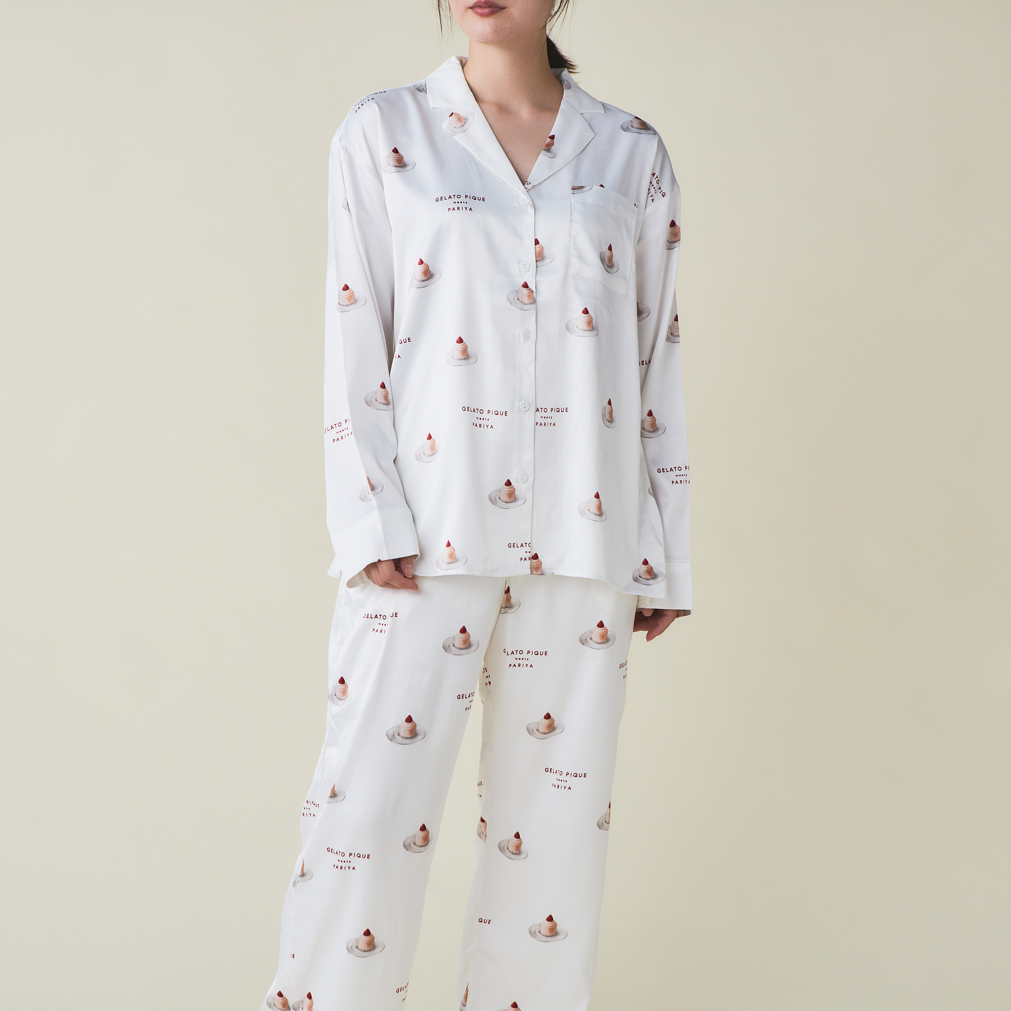 【WOMEN】【PARIYA】ケーキ柄　上下セット