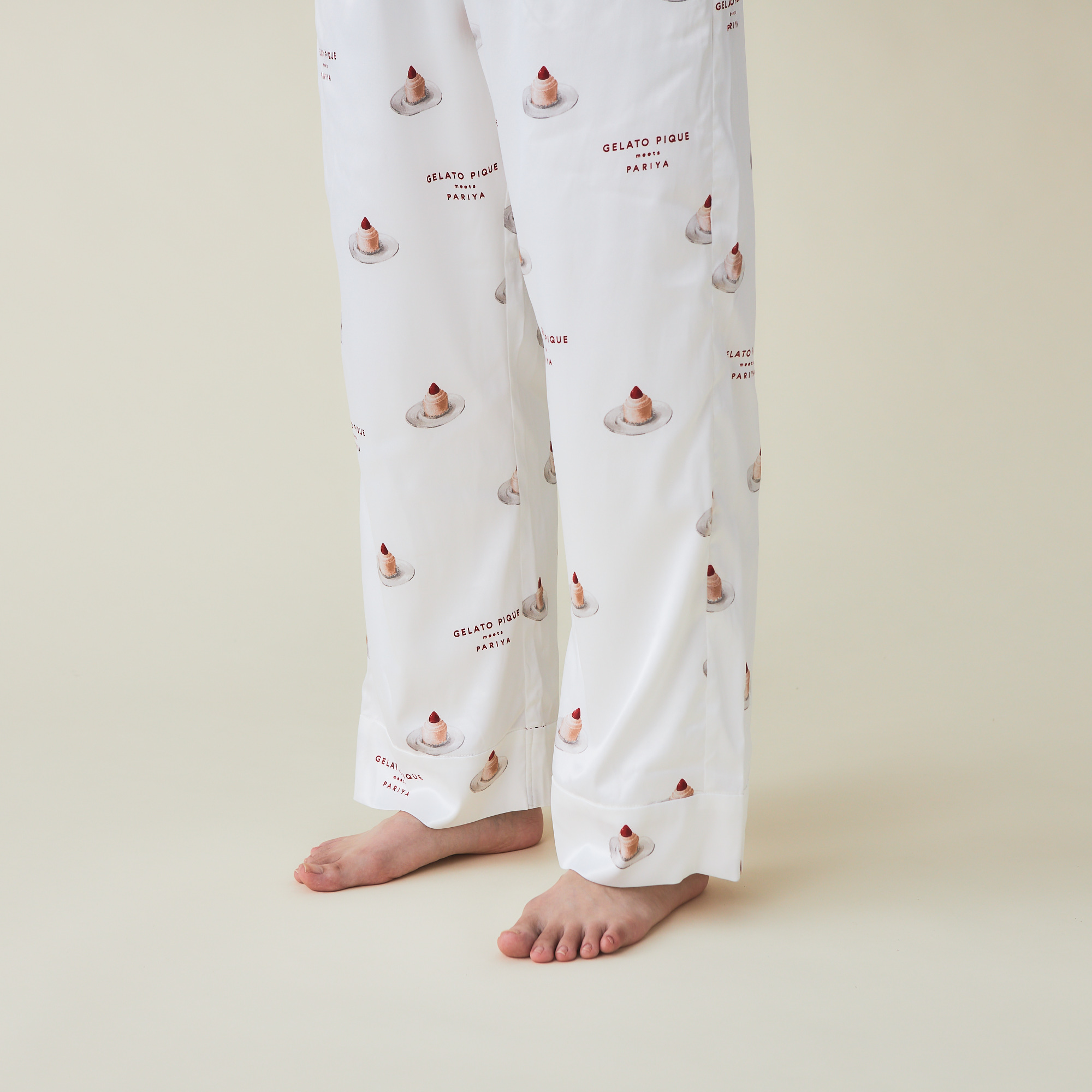 【WOMEN】【PARIYA】ケーキ柄　上下セット