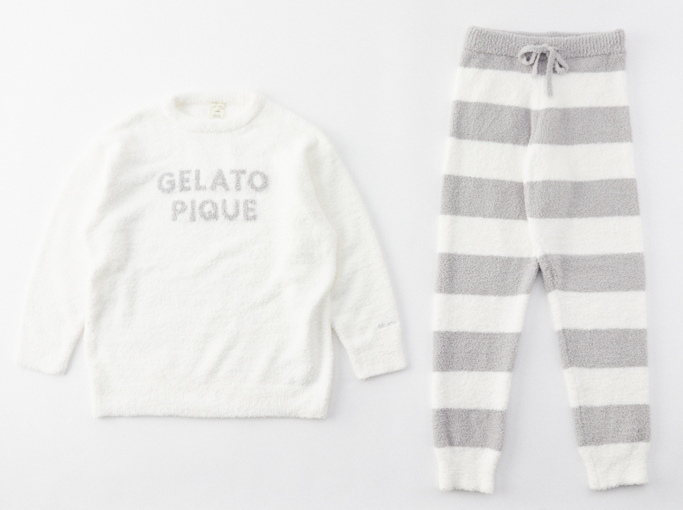 【WOMEN】パウダーロゴプルオーバー&2BDロングパンツセット