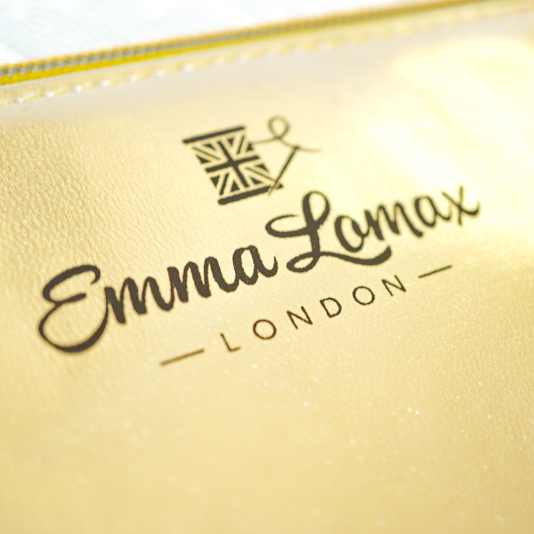 Gold beautiful Lade Make Up Bag