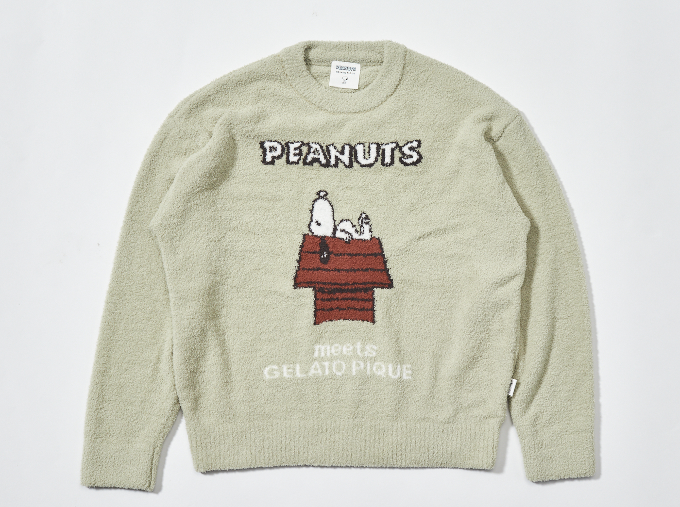 【HOMME】【SNOOPY】ベビモコJQD　プルオーバー＆ロングパンツセット