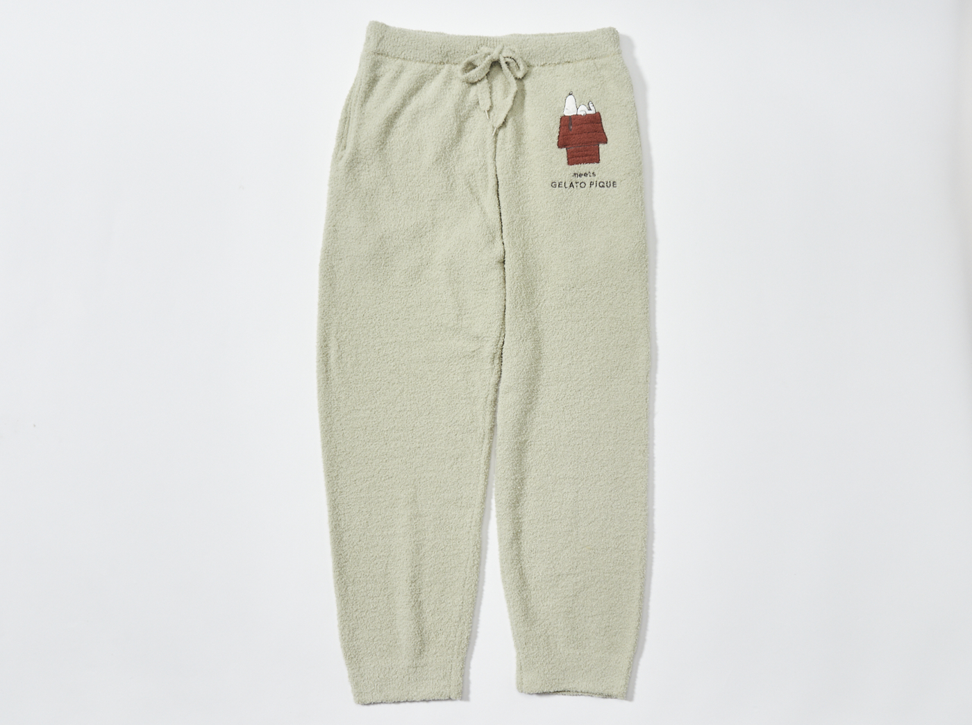 【HOMME】【SNOOPY】ベビモコJQD　プルオーバー＆ロングパンツセット